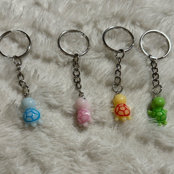 Yellow Turtle Keychains - Picture 1 of 3
